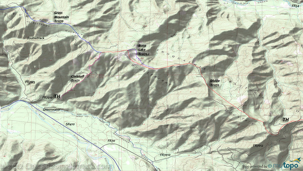 Christoff Trail #1171 Topo Map