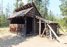 View of the Swampy Lakes Shelter