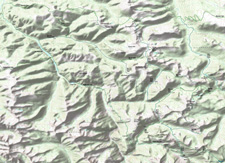 Lake Creek, East Fork Paysayten, Boundary, Larch Creek, Hidden Lakes, Diamond Jack, Eightmile, Dean Creek, McCalls Gulch, Billy Goat Trails Topo Map