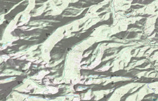 East Fork Buttermilk, Libby Creek, Summit, Prince Creek, Oval Creek Topo Map