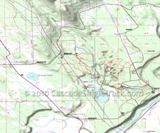 Pilchuck Tree Farm Armstrong Tract Topo Map