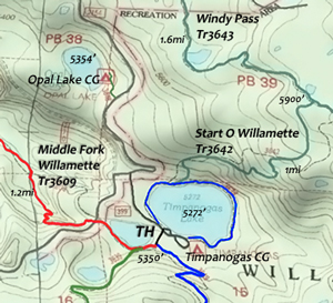Recent Update: Middle Fork Willamette Trail 3609