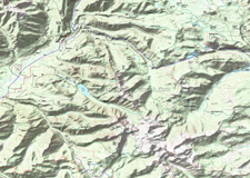 Goat Rocks Wilderness: Clear Fork, Packwood Lake, Cowlitz, Cortright Creek, Tieton, Angry Mountain, Shellrock Lake, Lily Lake Trails Topo Map