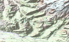 Wonderland, Puyallup, Tahoma Creek, Kautz Creek, Gobblers Knob, Glacier View, Rampart Ridge Trails Topo Map