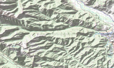 Wolf Creek Topo Map