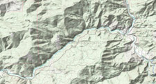 Lower Rogue River Trail Topo Map