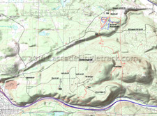 Duthie Hill, Grand Ridge Trails Topo Map