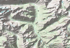 Entiat River, Emerald Park, Cool Creek, Ice Creek, Larch Lakes Topo Map