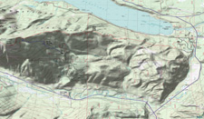 Nason Ridge to Round Mountain Topo Map